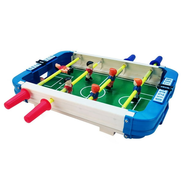 Mini Children's Table Foosball Games Puzzle Table Soccer Toy Double Vs Living Room Table Football Machine Healthy and Safe Football Board Game Suitable for Game Room Children's Room 